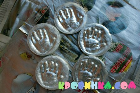 Изготовление слепка с ладошки Изготовление слепка с ладошки