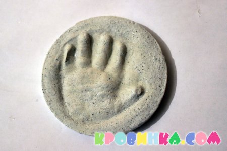 Изготовление слепка с ладошки Изготовление слепка с ладошки